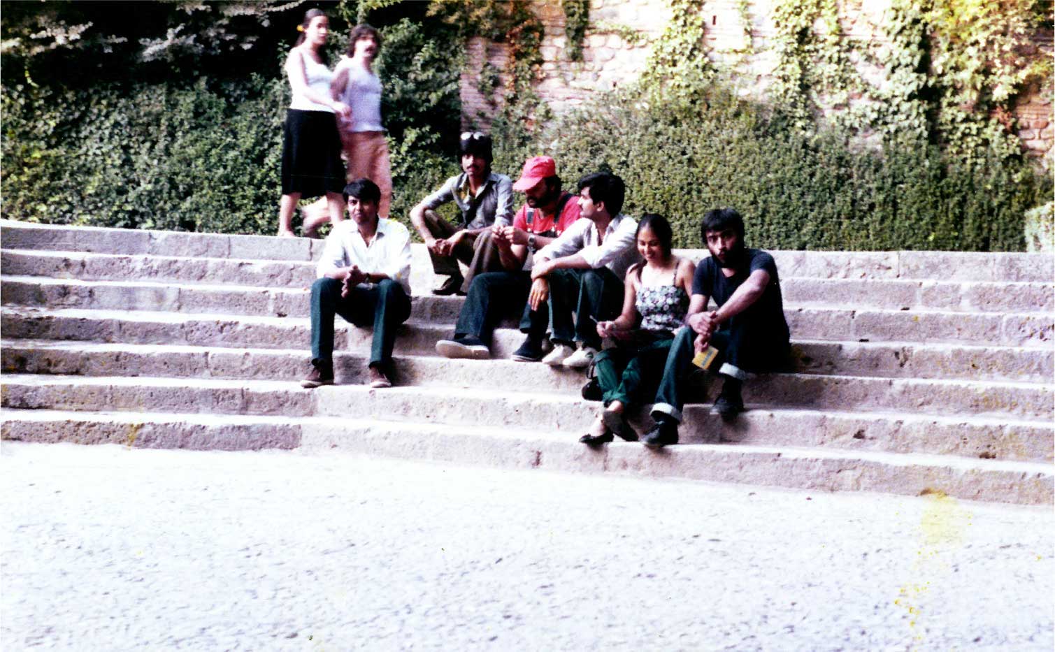 The social equality on campus, CEPT, Ahmedabad (Photo courtesy: FAAA archives).