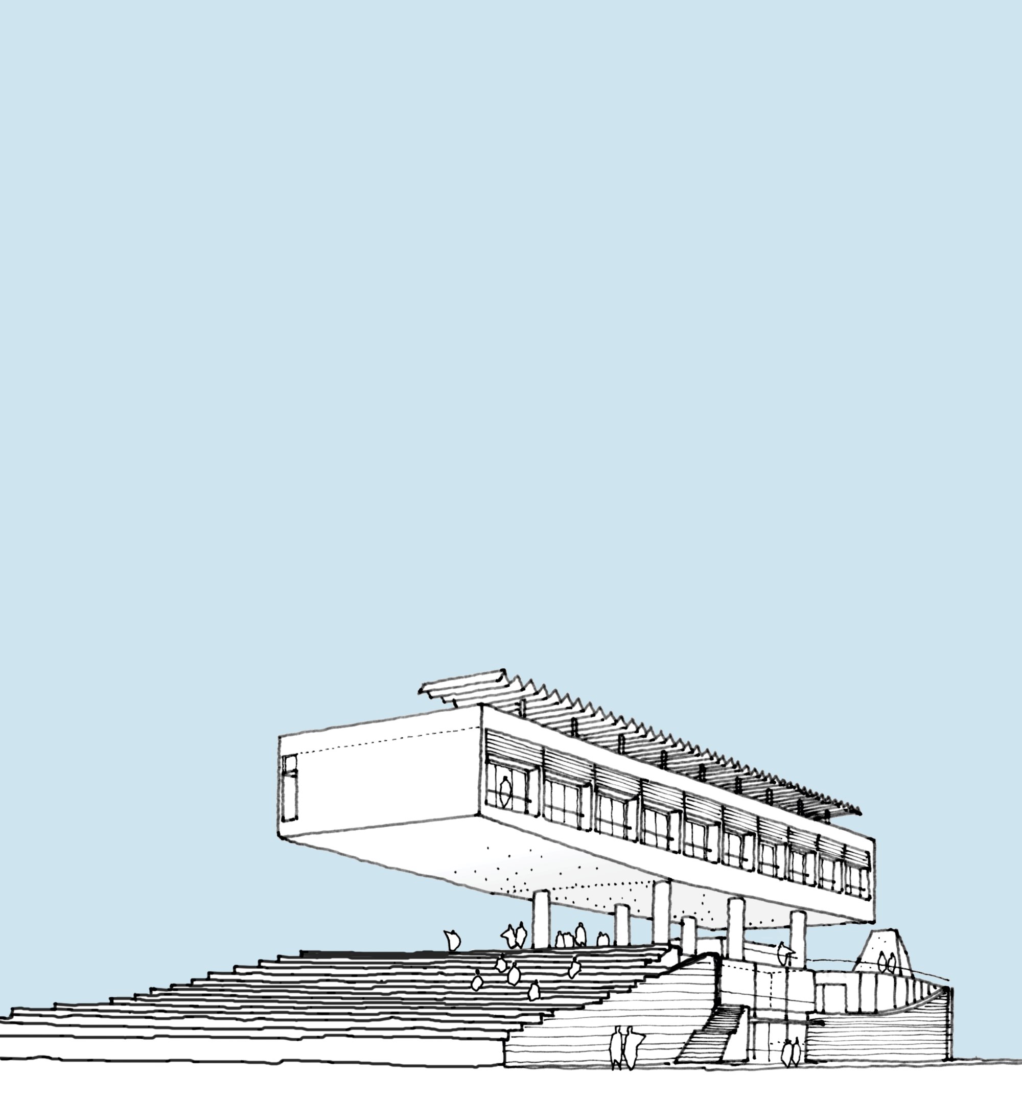 Bangalore International Centre Drawings.