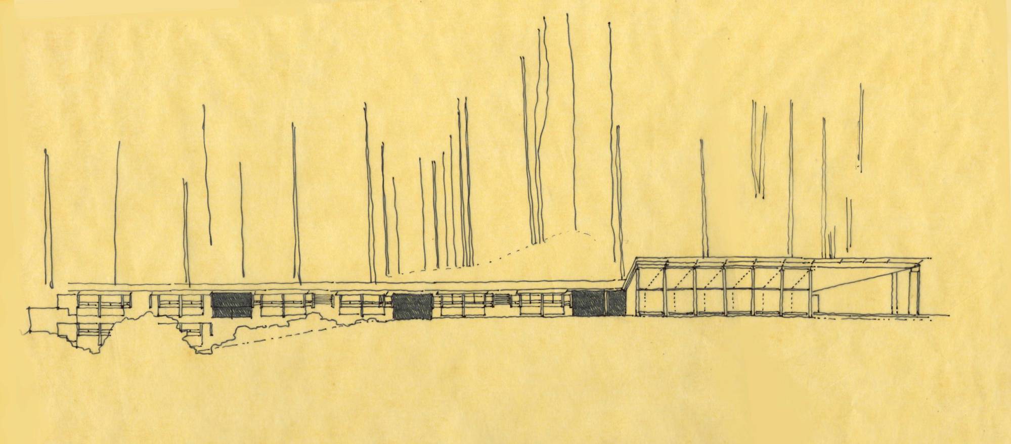 Drawings from the Glenn Murcutt Masterclass [GMM]