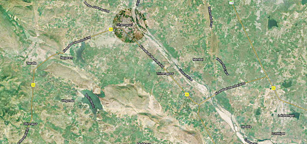 Geographic Disposition and Connectivity of Dharmapuri.