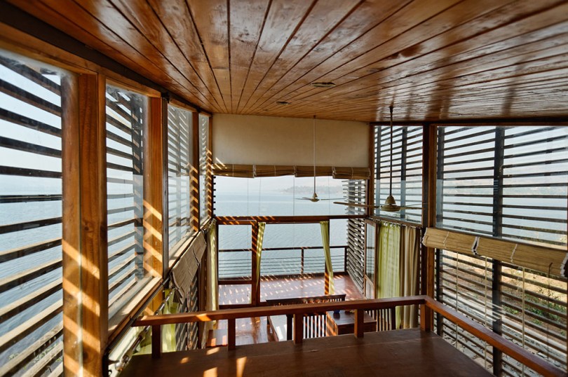 Mezzanine, Eye on the Lake, Shabbir Unwala, Khadakwasla, architecture, India
