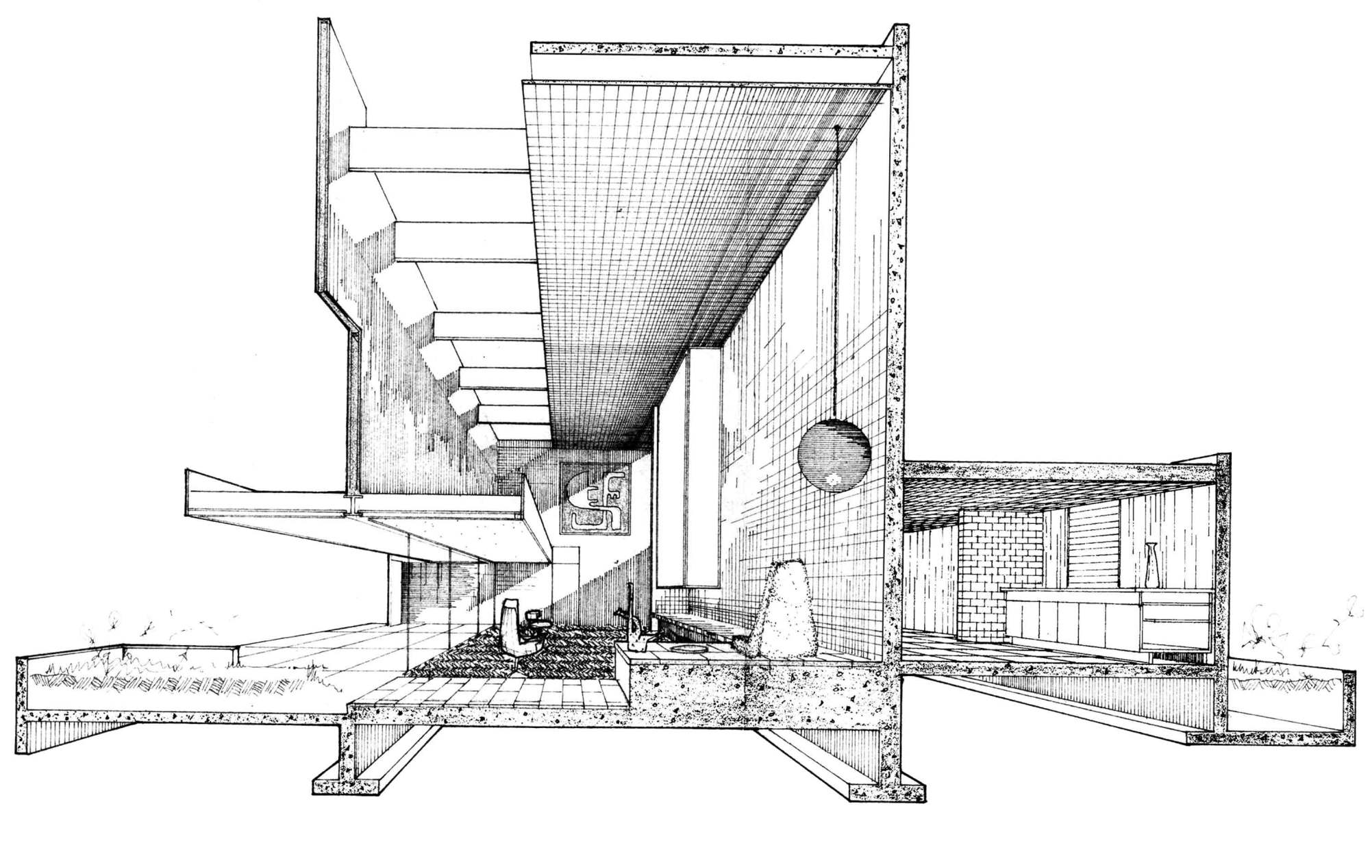 Drawing of the House for Christopher Benninger's Parents: Benninger's Essay in the book talks about his time in India, his encounters with people and contains intriguing archival material and anecdotes